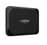 Crucial 2TB X9 External Portable USB-C SSD Black - up to 1050MB/s USB3.1 Gen2 USB-C Durable Drop Shock Proof for PC MAC PS5 Xbox Android iPad Pro
